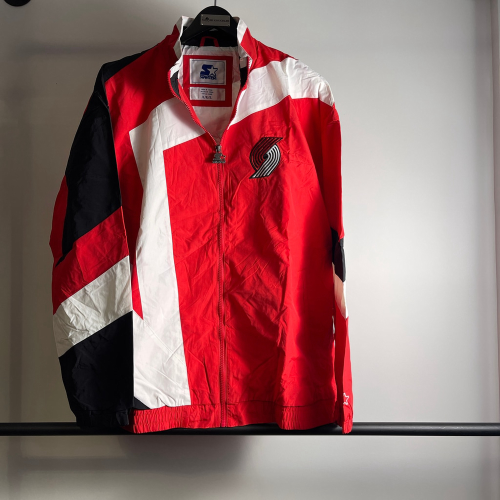Men's Starter Portland Trail Blazers light weight Jacket XL-XXL